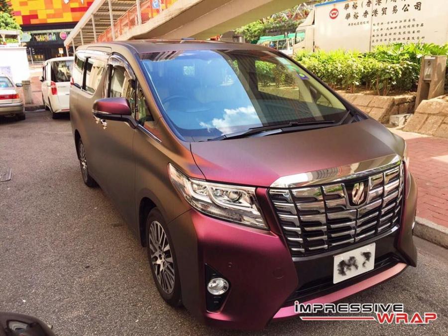  Toyota Alphard by Impressive Wrap 2016 года  (JP) (фото 4 из 11)